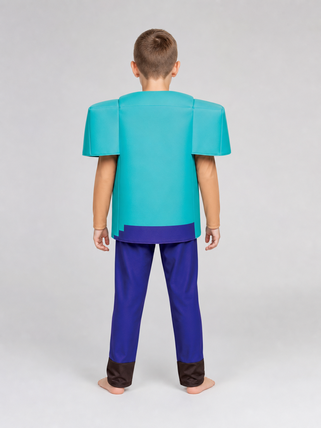 Minecraft-Style Character Costume for Cosplay