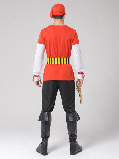 Pirate Jack Sparrow Carnival Costume Set