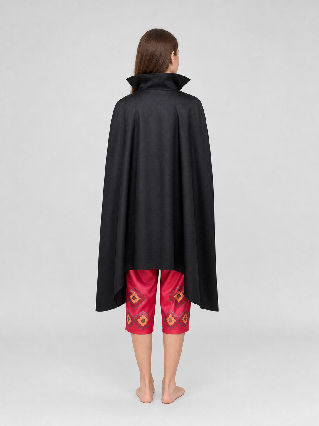 Pirate Cosplay Costume: Cape, Vest, and Pants