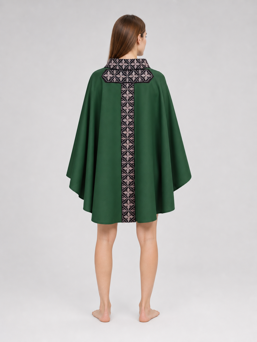 Cosplay Cape with Geometric Pattern