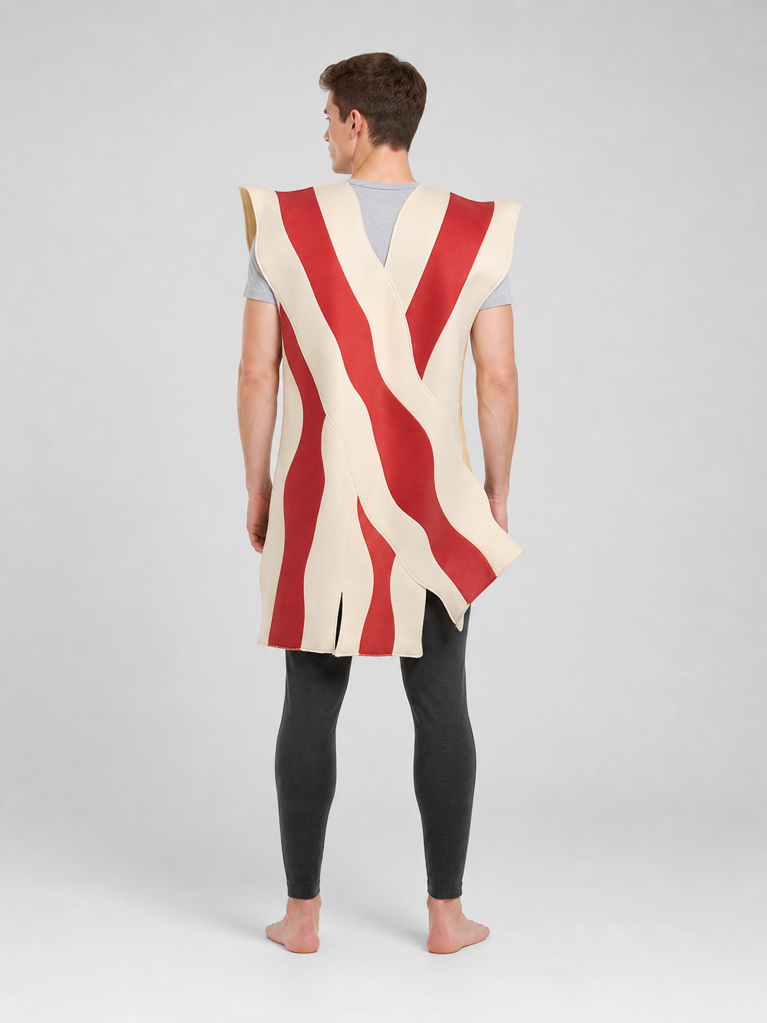 Carnival Tunic Costume with Red Stripes