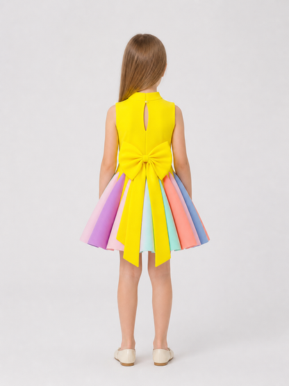 A-Line Princess Dress with Bow AL6110 for Fashion Shows