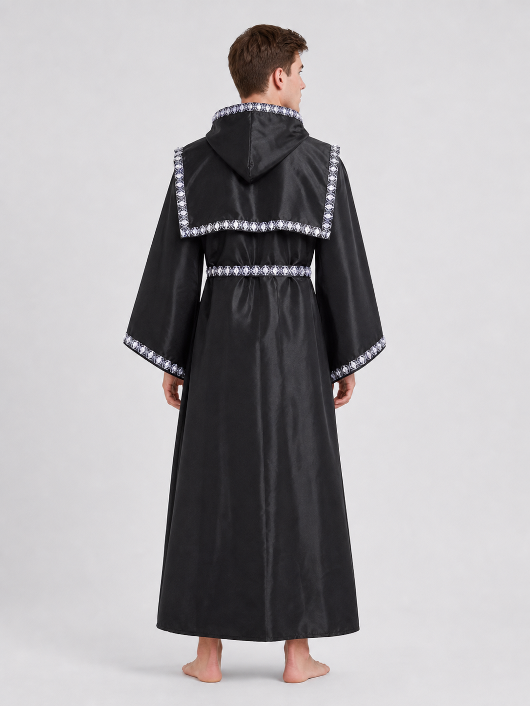 Hooded Costume: Long Robe with Cape