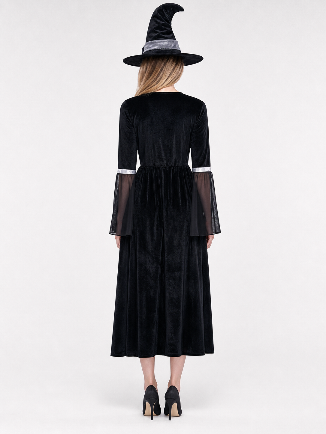Witch Costume with Dress and Hat