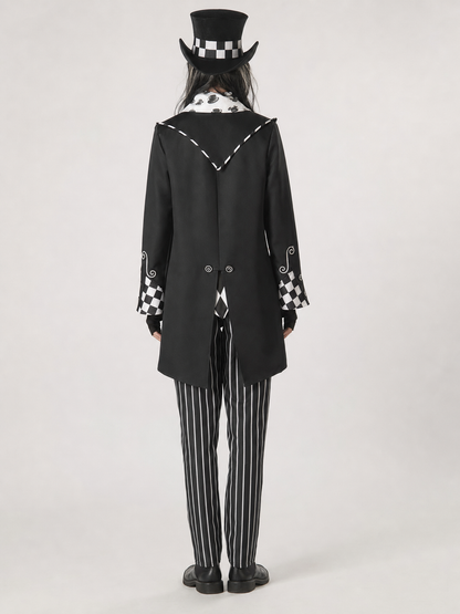 Magician Costume with Top Hat back view 2