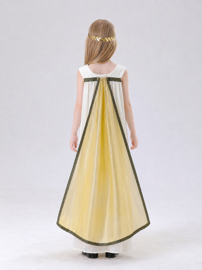 Children’s Greek-style costume with cape and headband