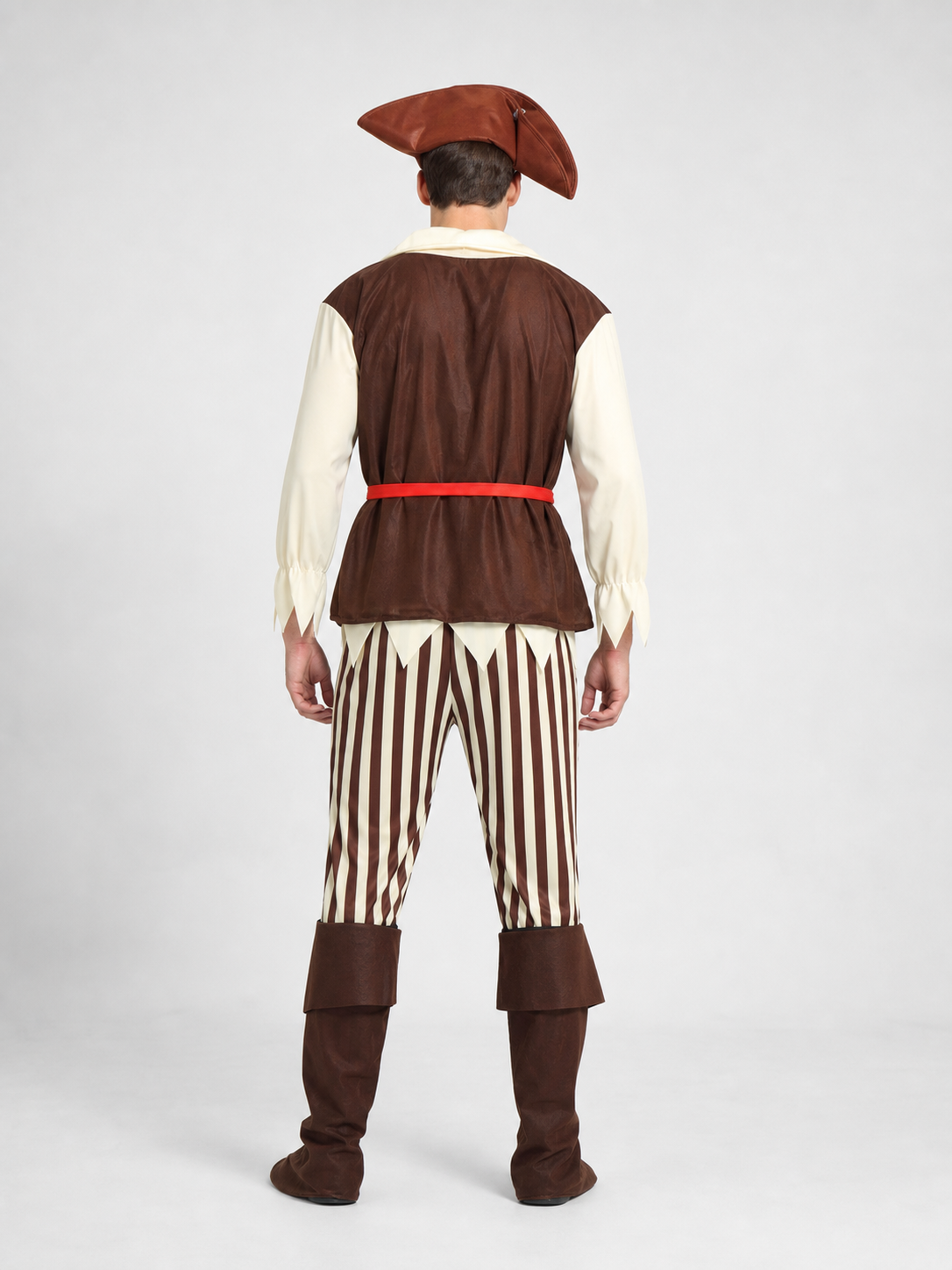 Pirate Costume with Hat, Vest, and Pants