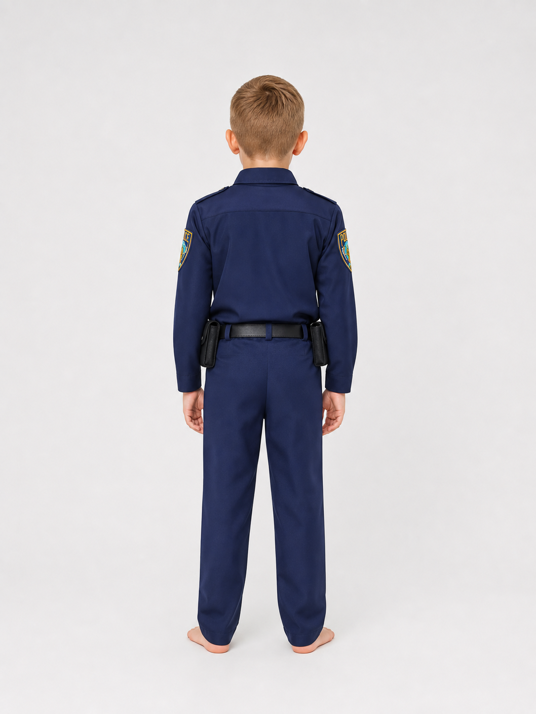 Nick Fox Cosplay Costume, Police Uniform