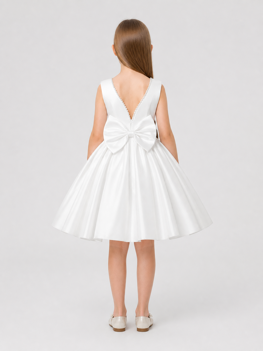 Princess Sleeveless Tutu Dress ALP813 for Performances back view