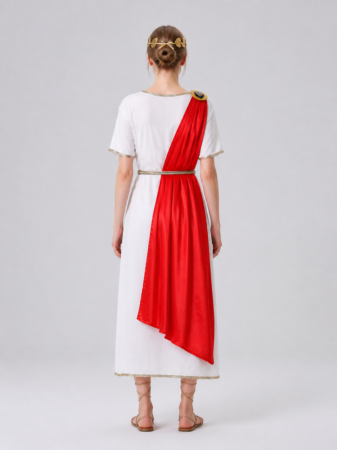 Historical Ancient Roman Costume for Cosplay back view