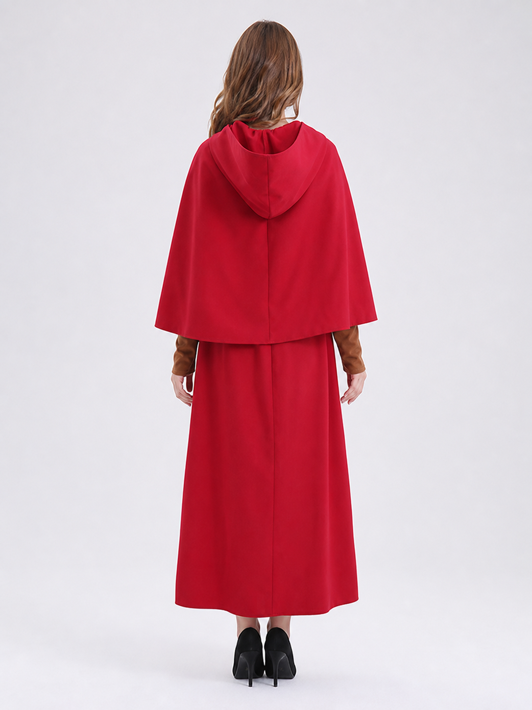 Little Red Riding Hood Costume with Cape and Hood