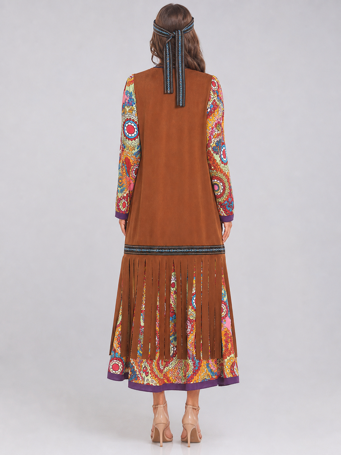 Retro 1970s-Style Fringe Stage Costume