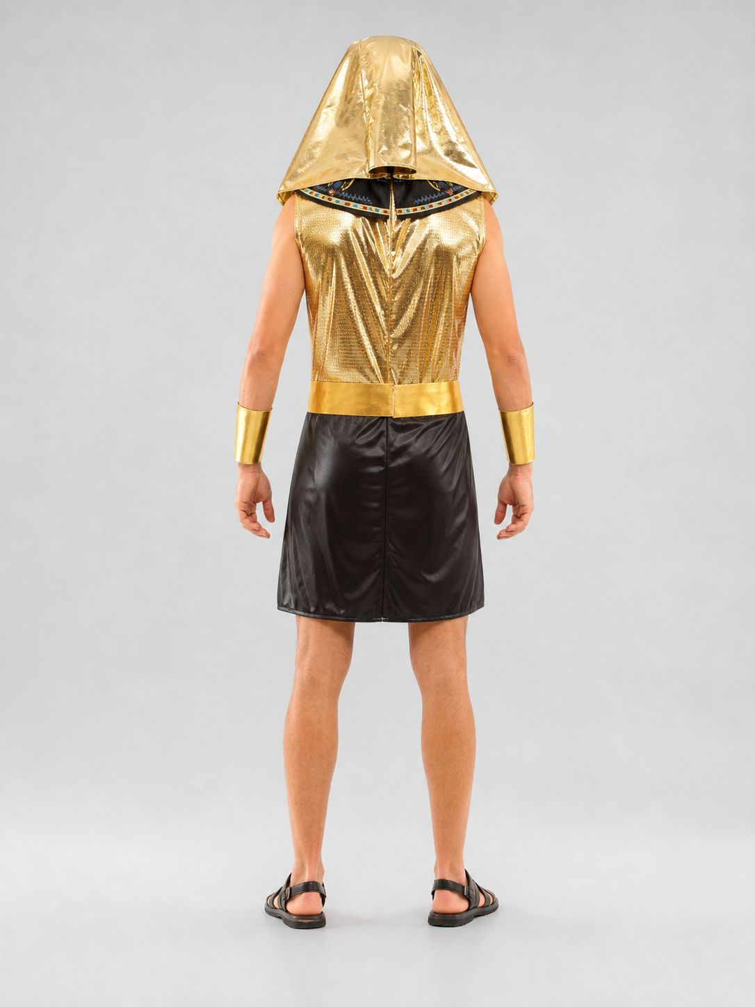 Children's Pharaoh Costume with Collar and Headdress