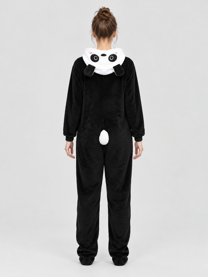 Panda Onesie Pajama with Hood and Ears
