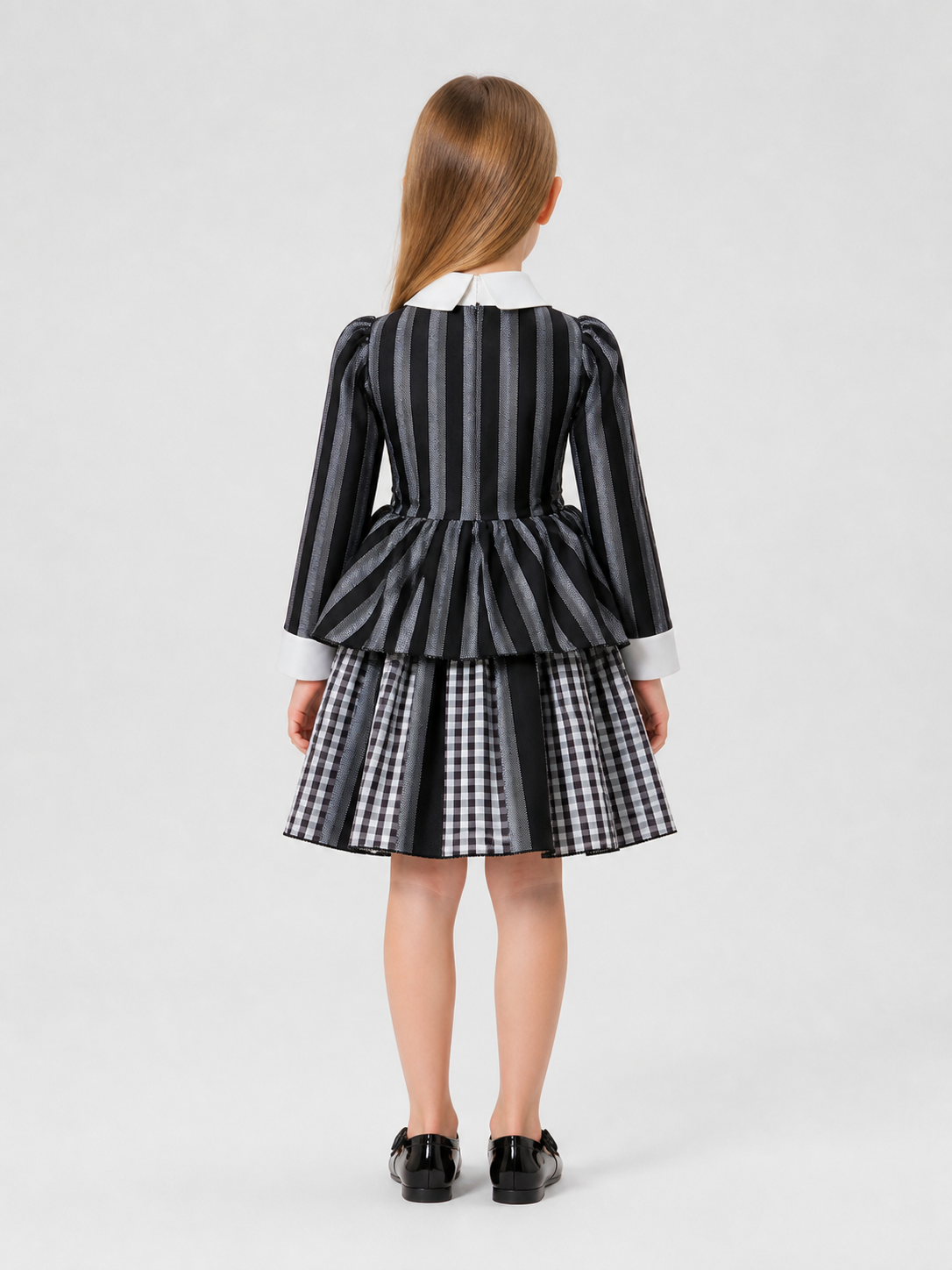 School-Style Stage Dress for Cosplay back view