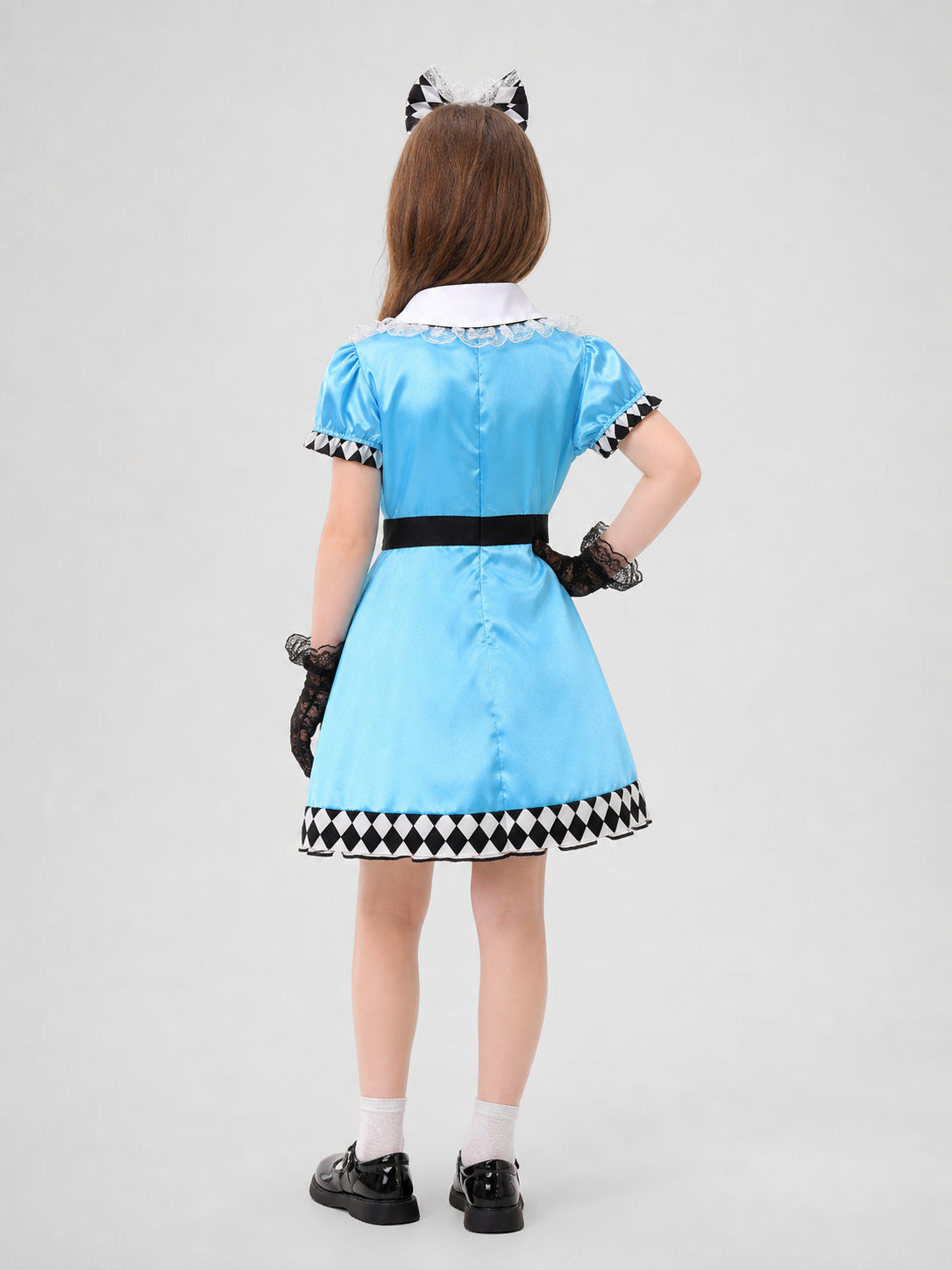 Alice Costume Dress with Apron and Bow