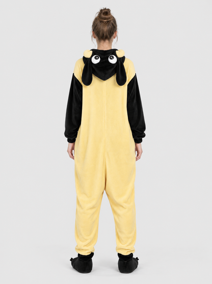 Kigurumi Pajama with Hood and Oversized Eyes