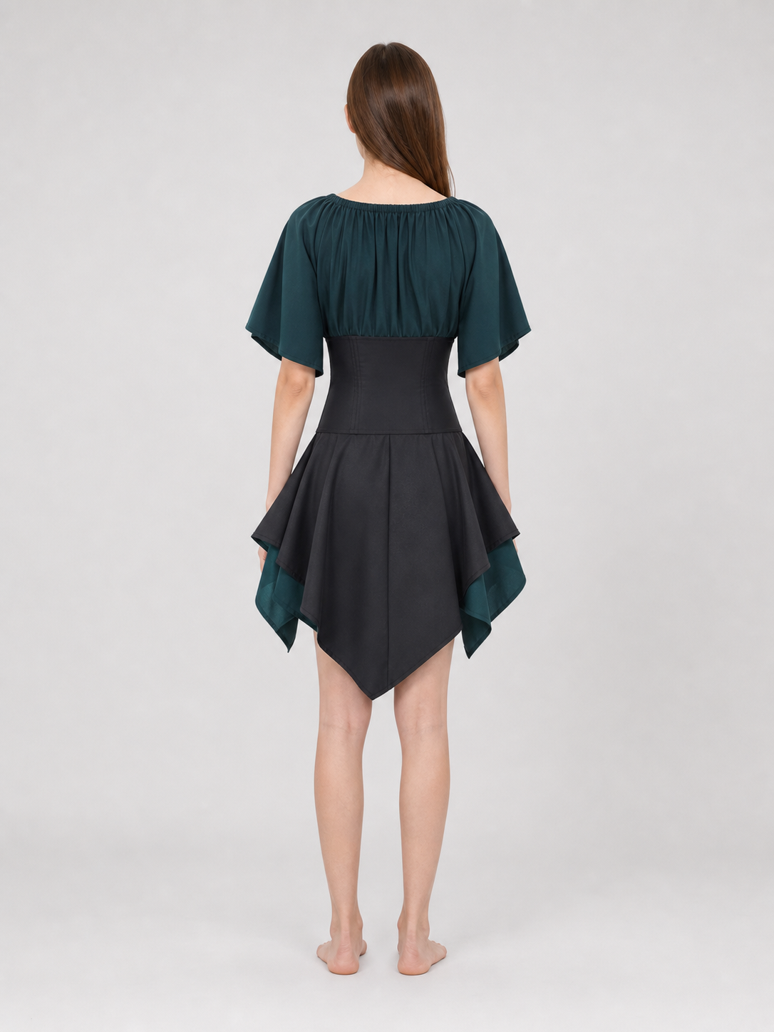 Gothic Medieval-Style Cosplay Dress