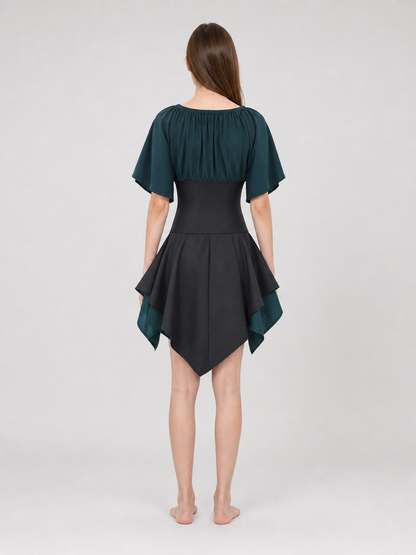 Gothic Medieval-Style Cosplay Dress