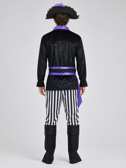 Halloween Pirate Costume, Cosplay Set