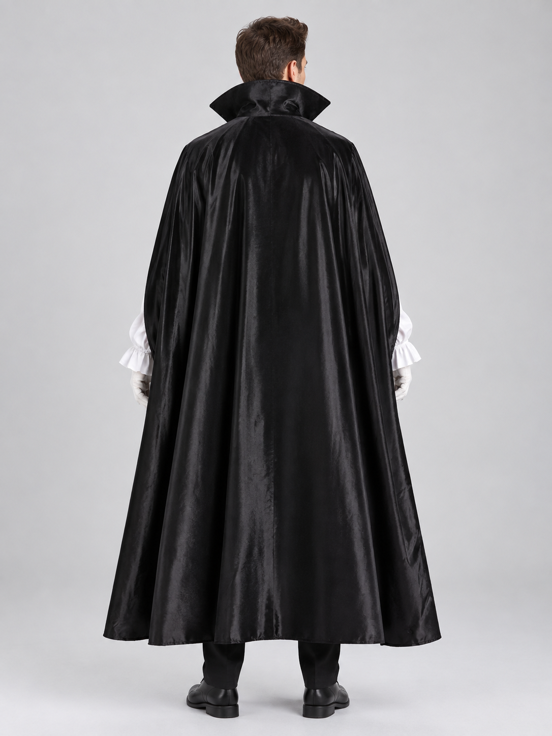 Vampire Costume: Cape, Vest, Shirt, Pants