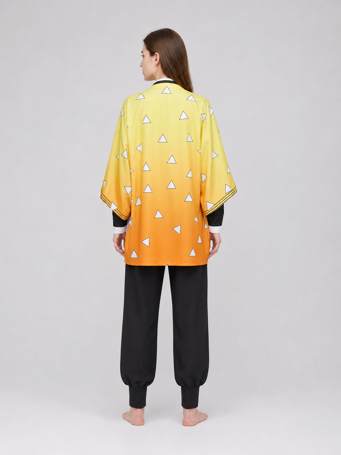 Anime Cosplay Costume with Haori Jacket