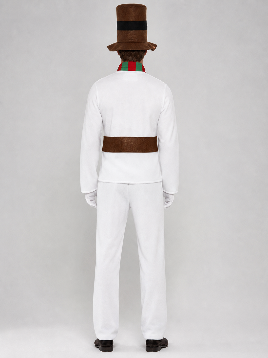 Snowman Holiday Costume with Hat and Scarf