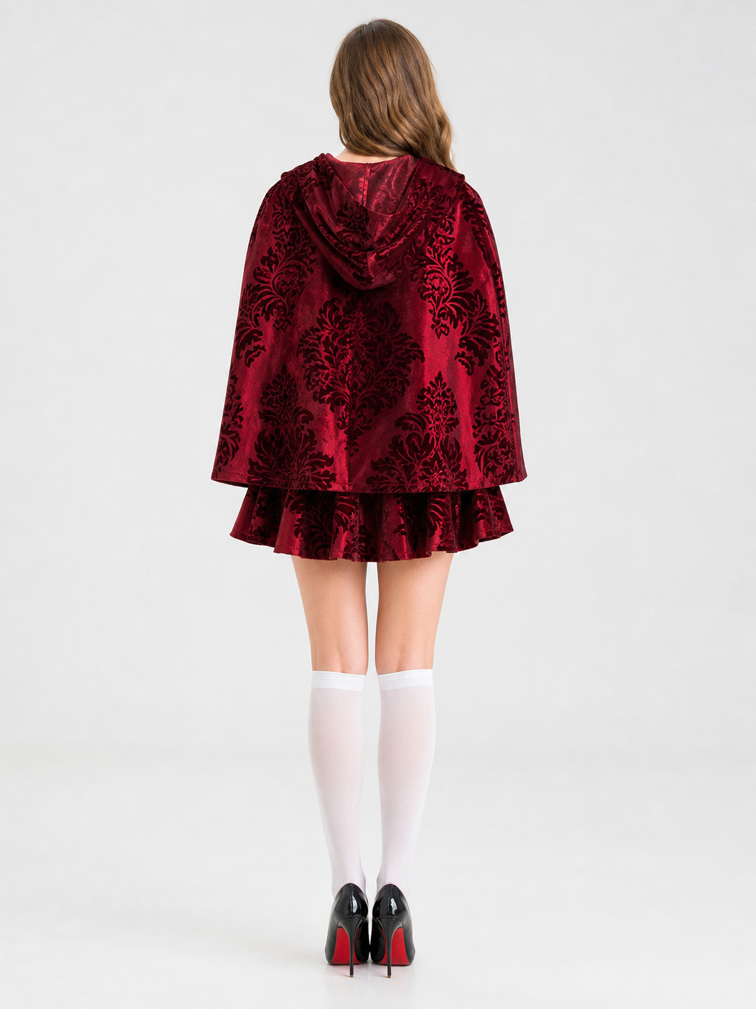 Little Red Riding Hood Costume with Cape and Corset