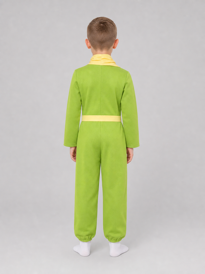 The Little Prince Green Cosplay Costume with Scarf