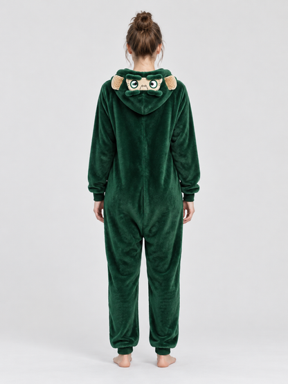Animal Hooded Pajama Jumpsuit
