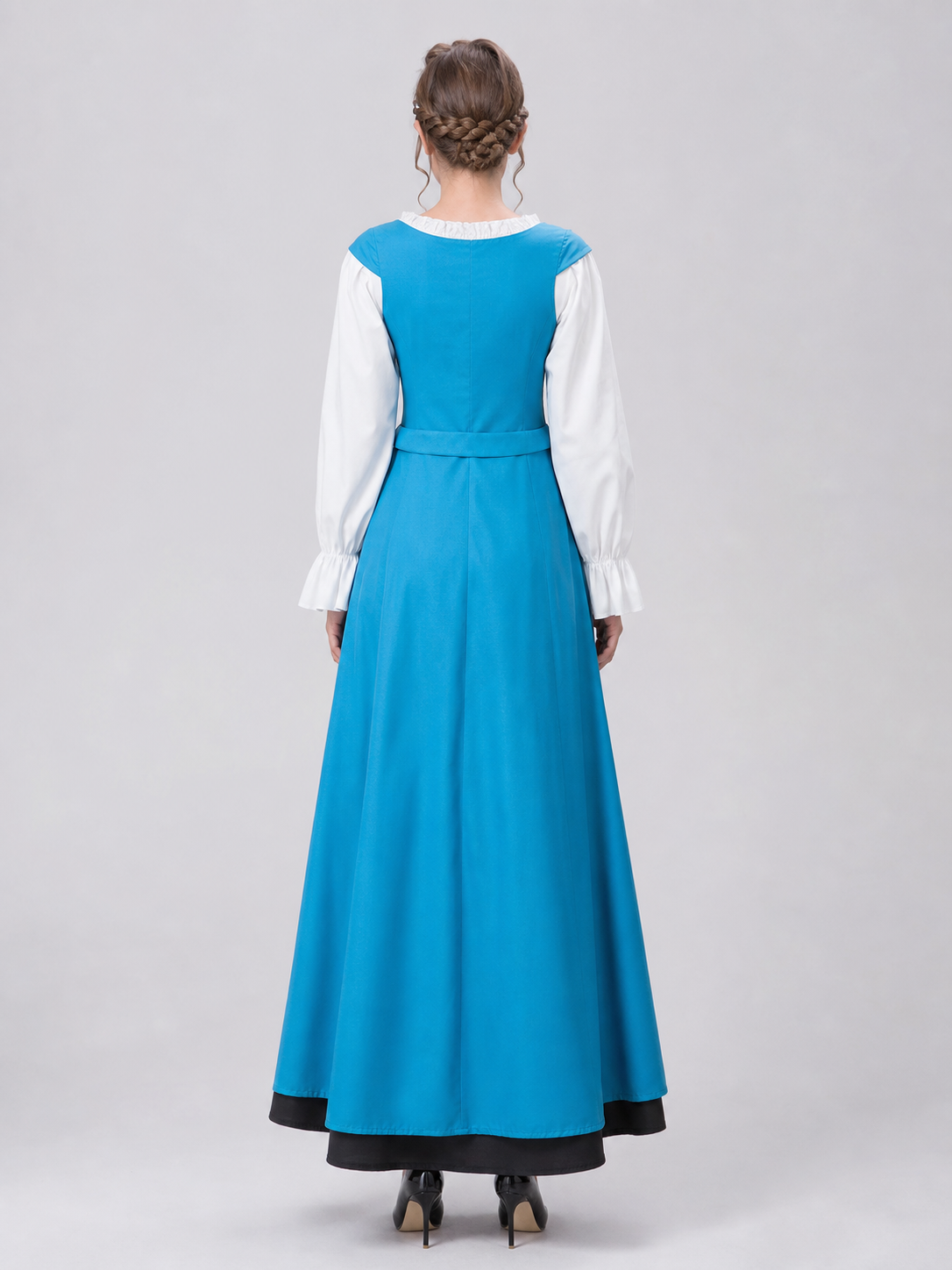 Medieval Lace-Up Costume Dress for Cosplay