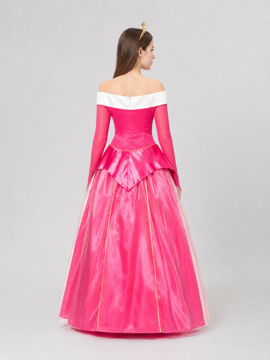 Princess costume with corset and tiara