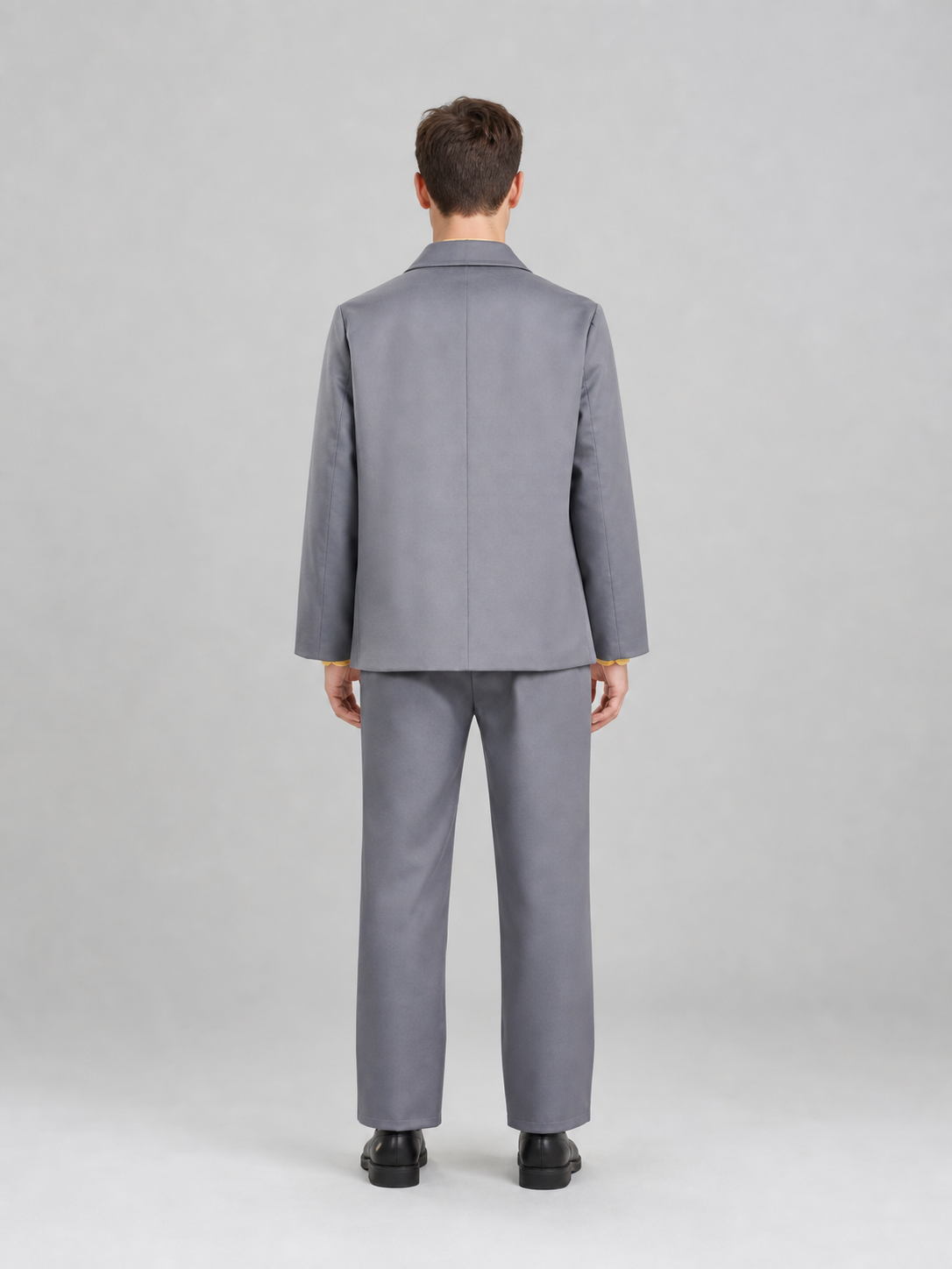 Joker 2 Cosplay Costume: Gray Jacket and Pants