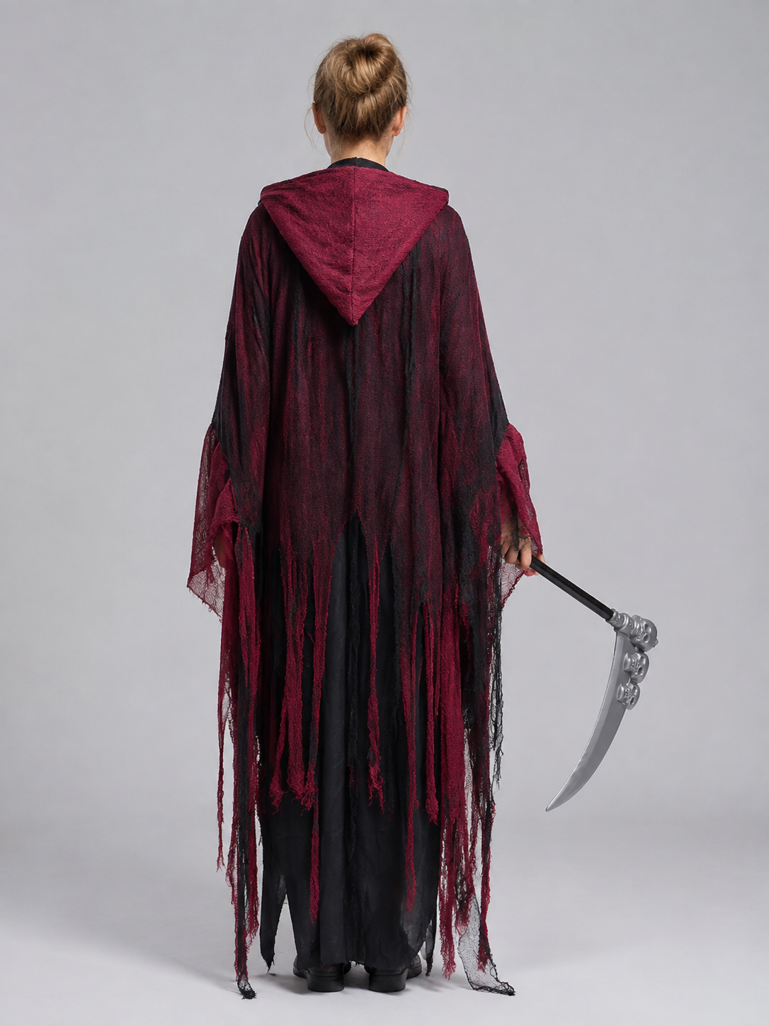 Hooded Costume with Decorative Scythe