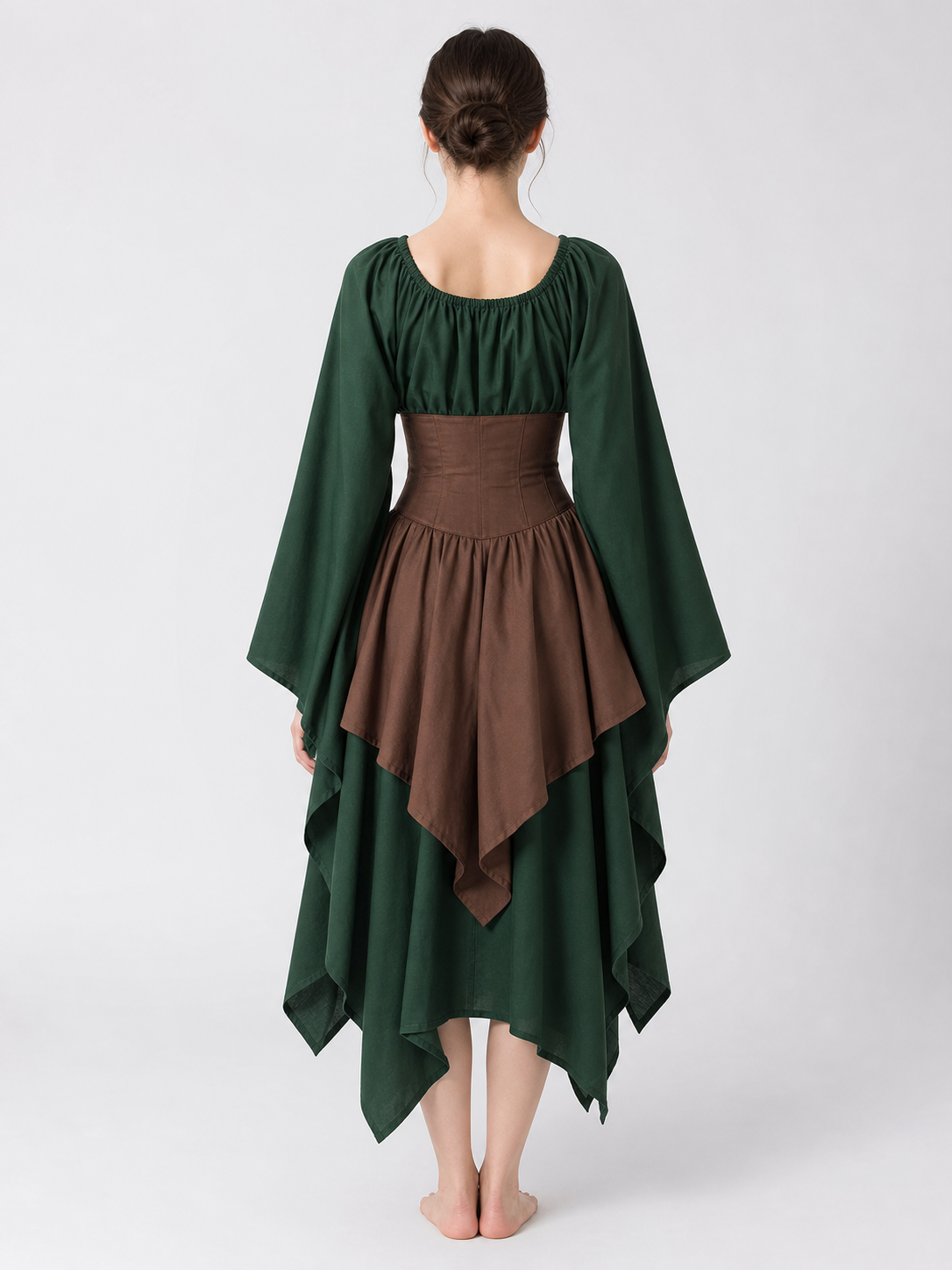 Medieval-Style Carnival Corset Dress