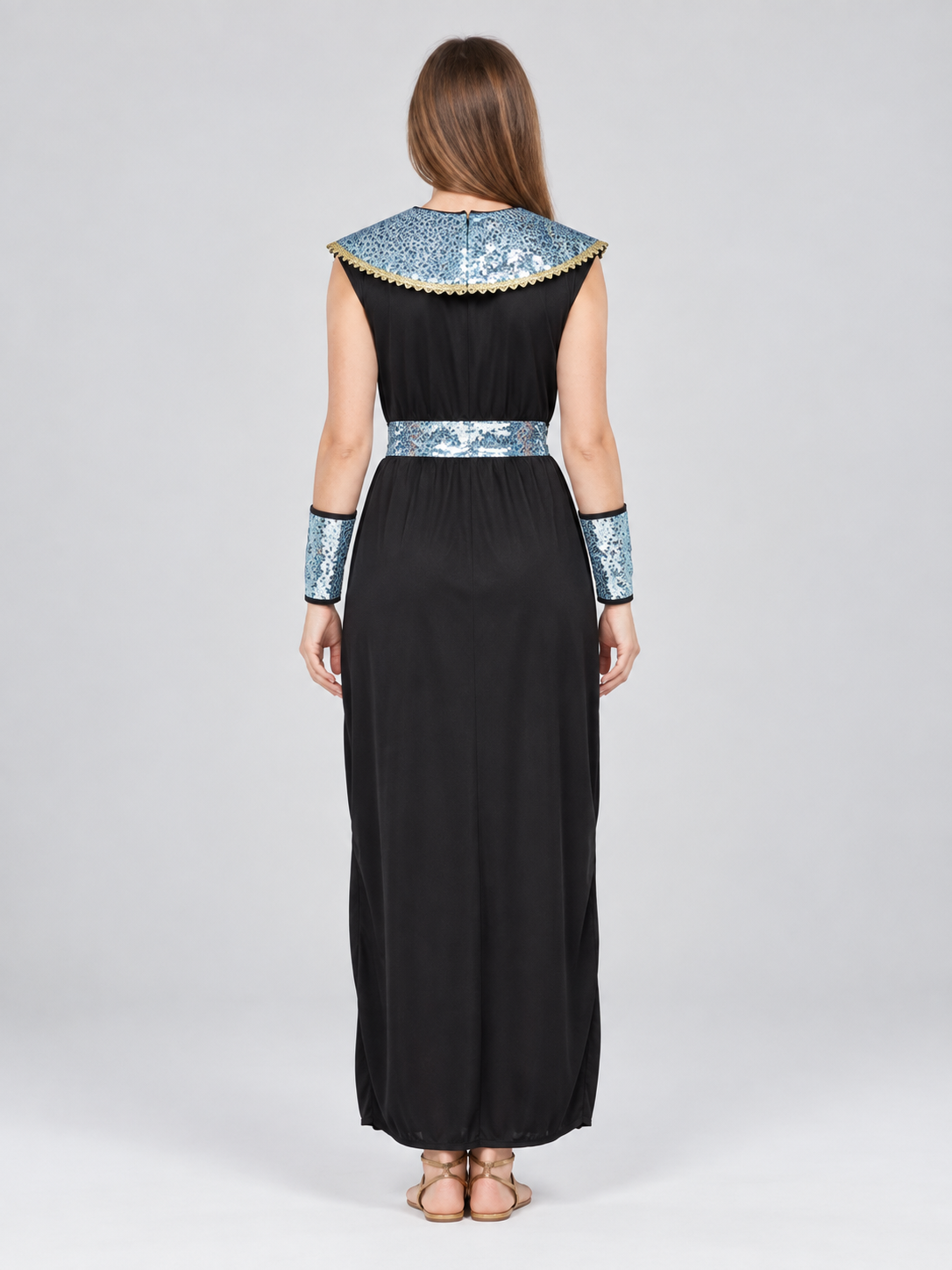 Egyptian-Style Glitter Costume