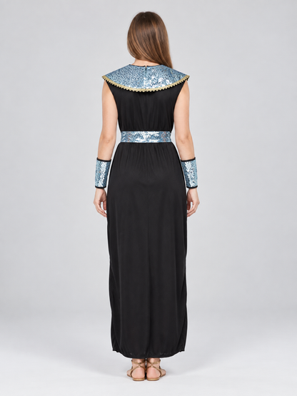 Egyptian-Style Glitter Costume