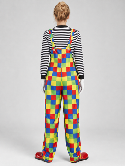 Adult Clown Costume for Halloween and Stage