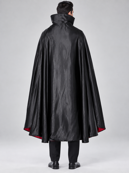 Vampire Costume: Cape, Vest, Shirt, Pants