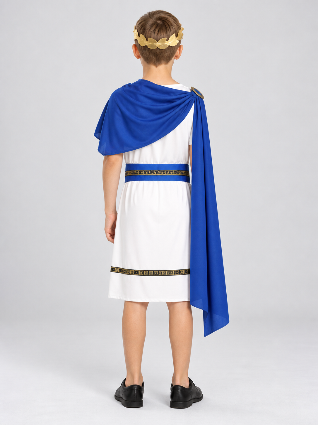 Kids' Ancient-Style Carnival Costume with Laurel Wreath