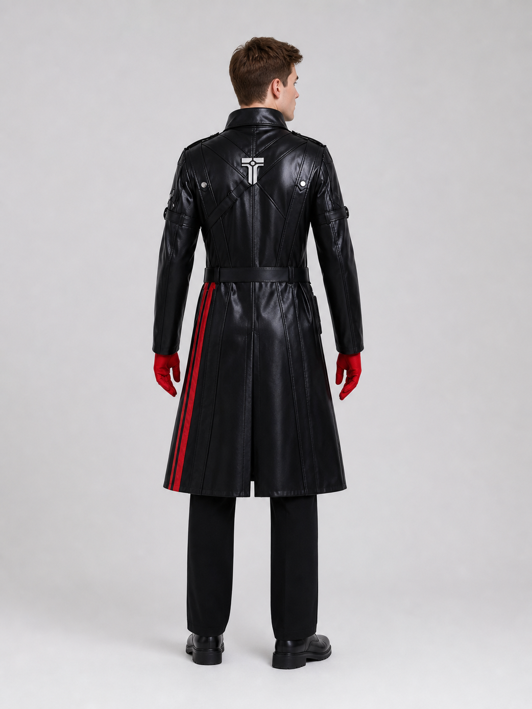 Gehros Cosplay Costume: Long Coat, Pants