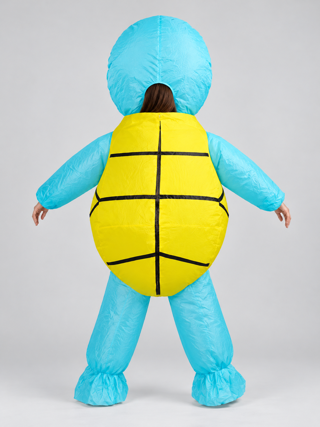 Cartoon Turtle Fabric Inflatable Costume, Yellow