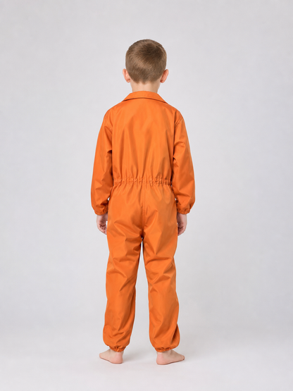 Children’s Prisoner Costume with Orange Jumpsuit