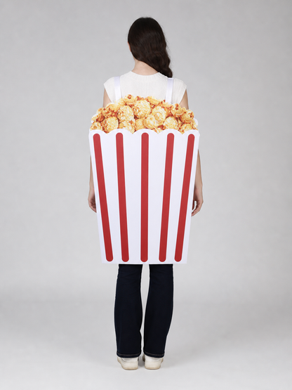“Popcorn” Costume for Halloween and Parties