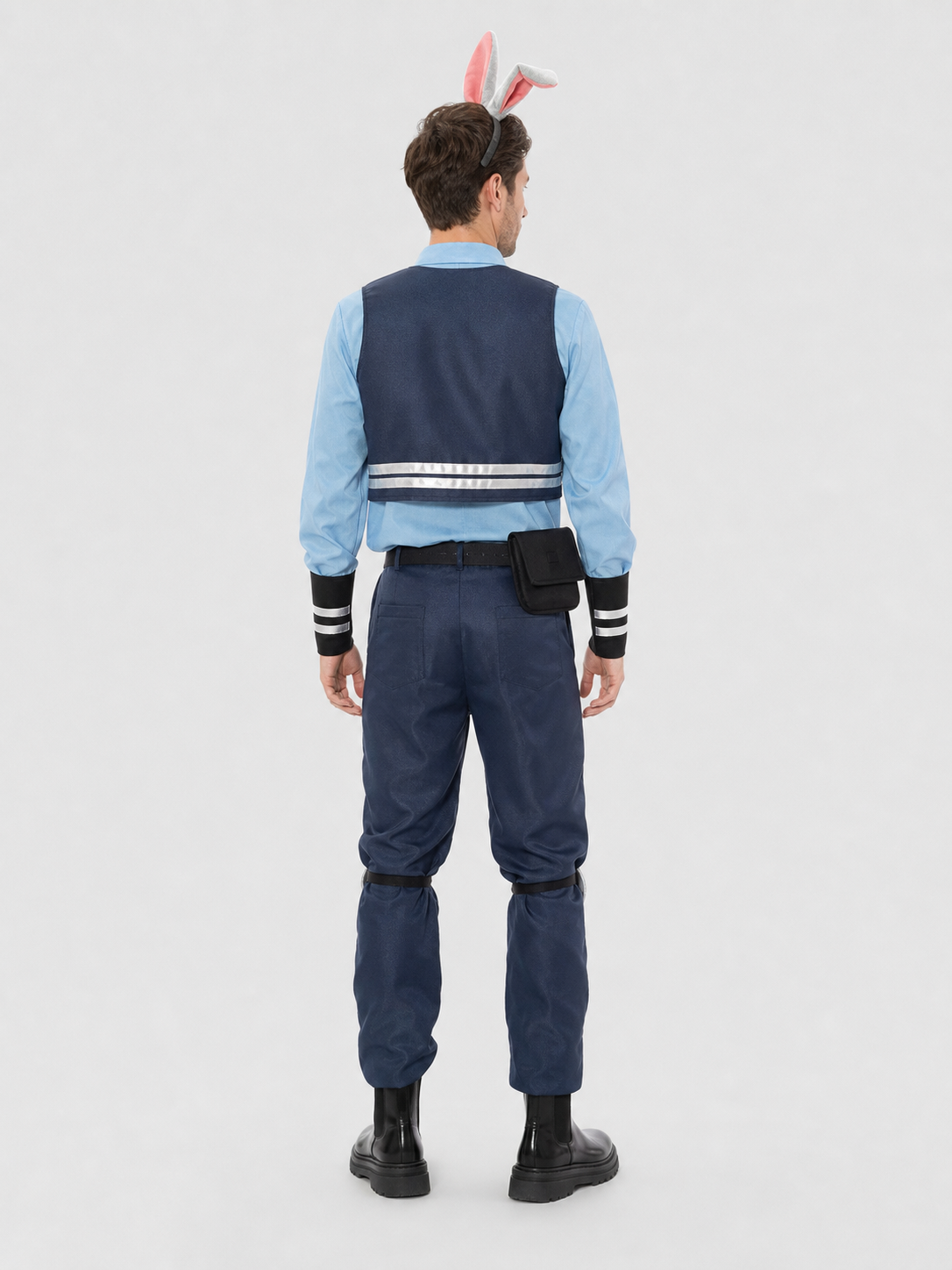 Judy Hopps Police Officer Costume for the Whole Family, Cosplay back view