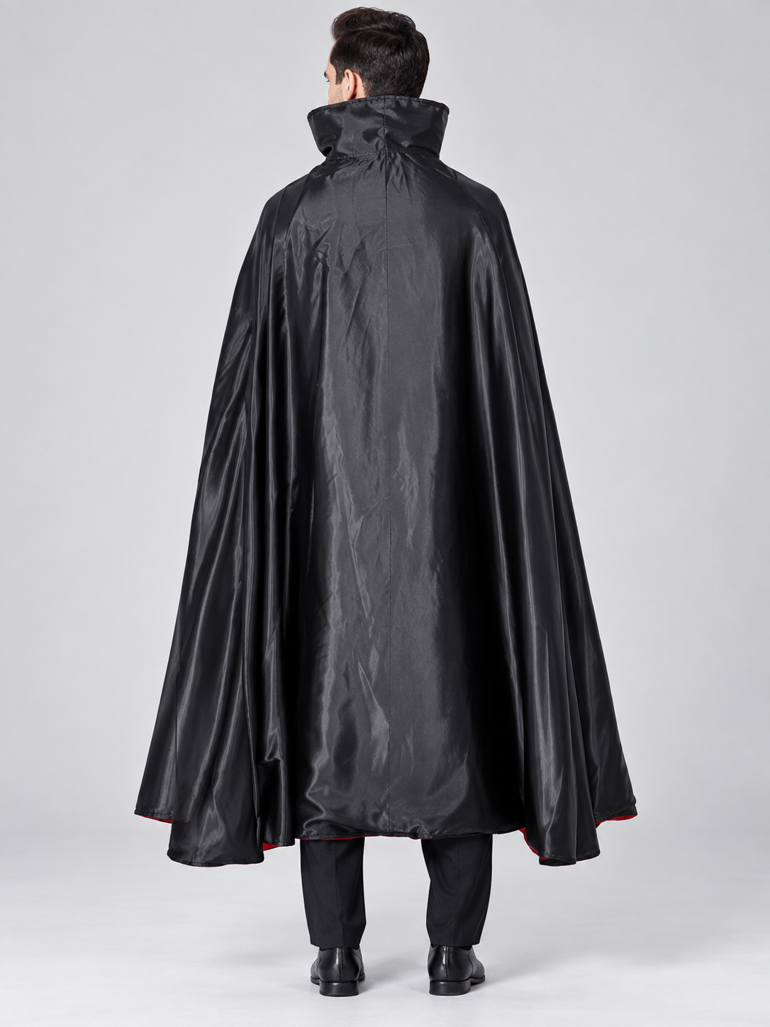 Adult vampire costume with cape and vest