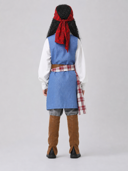 Pirate Costume for Cosplay, Halloween, and Performances