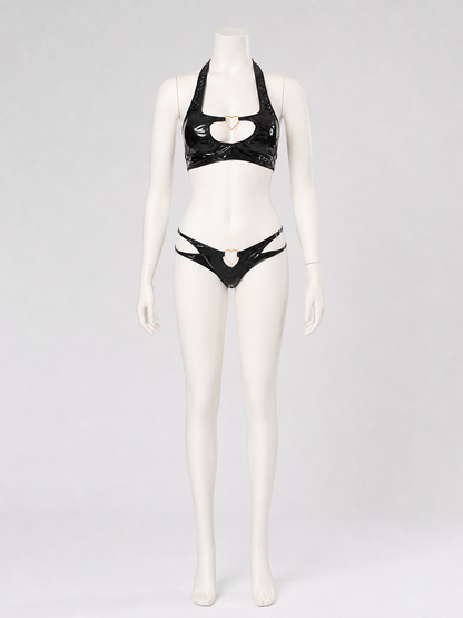 Bunny Costume with Mask and Long Ears back view