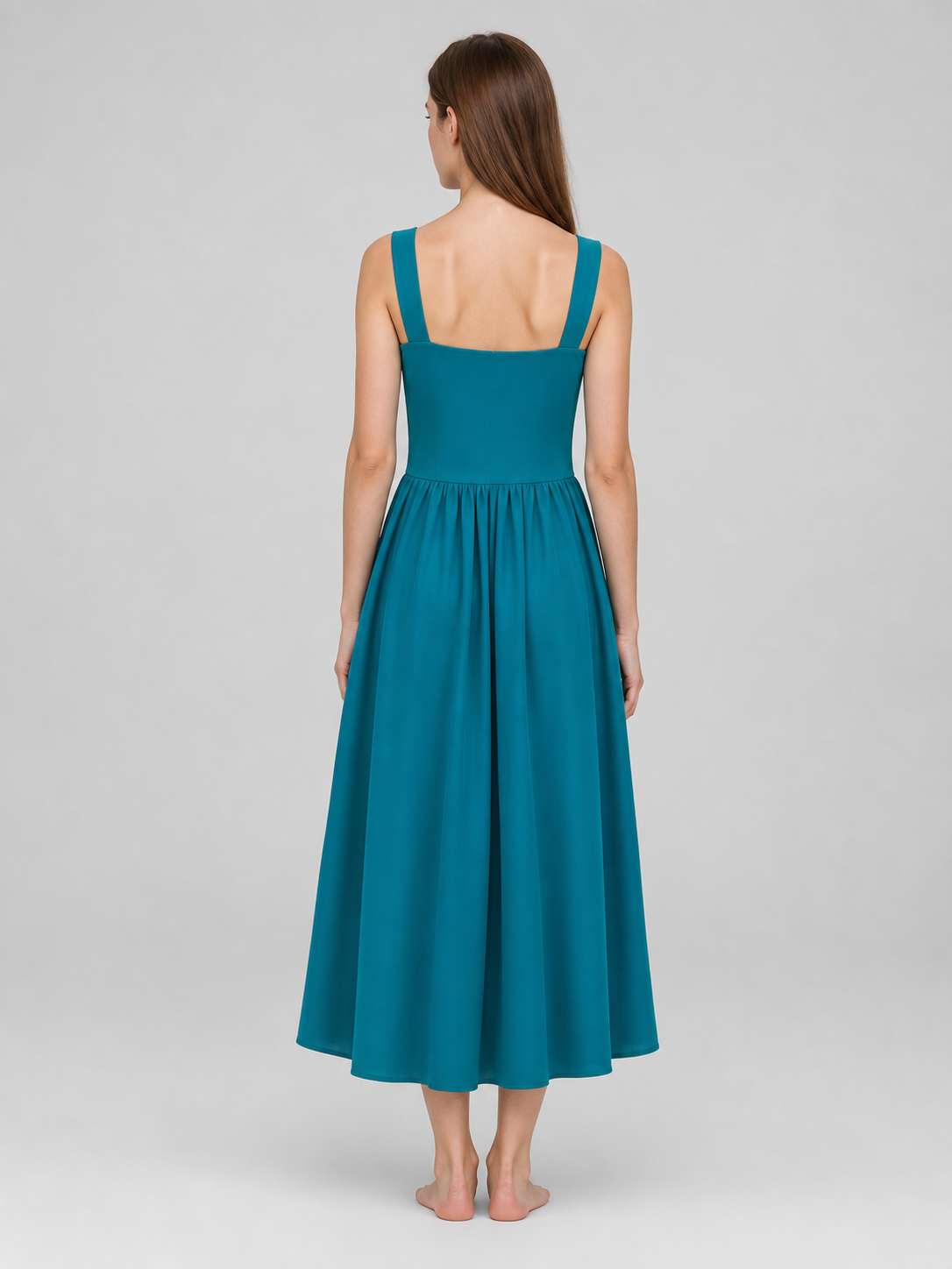 Medieval Strappy Lace-Up Dress