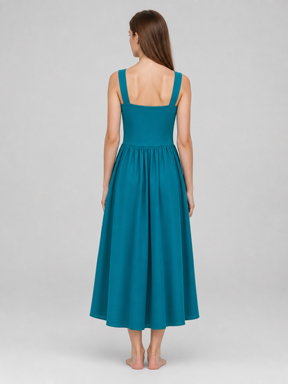 Medieval Strappy Lace-Up Dress